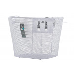 Košík na riadidlá - klipový HT-207C - biely